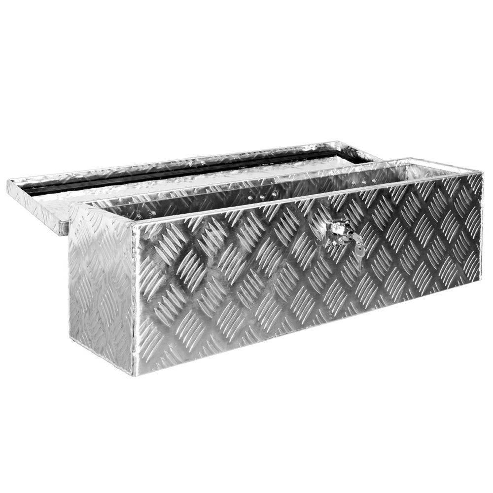 Trucky Allzweckkiste Truckbox Box Werkzeugkiste Anhängerbox Alubox Deichselbox Aluminium D035 Trucky