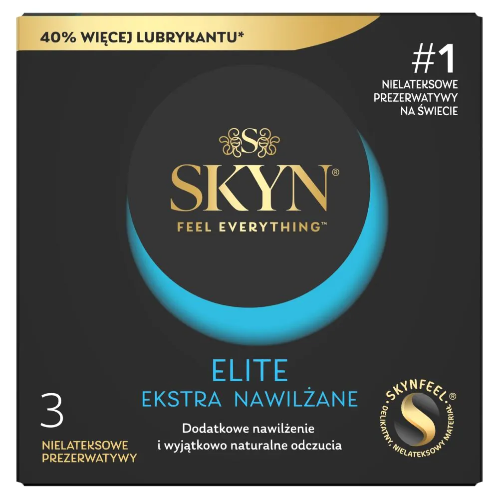Skyn Elite Extra Lubricated kondomi, pakovanje od 3 komada