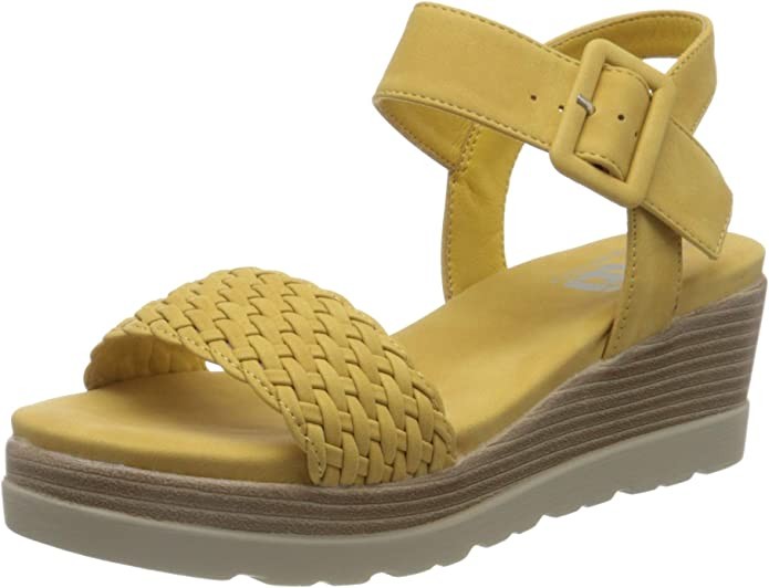 AMBITIOUS Klassische Sandalen gelb