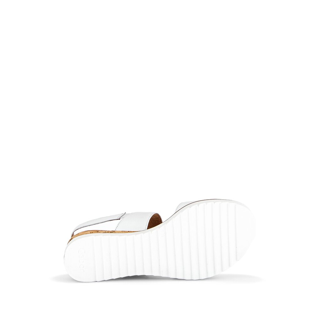 Gabor comfort Keilsandalette weiß