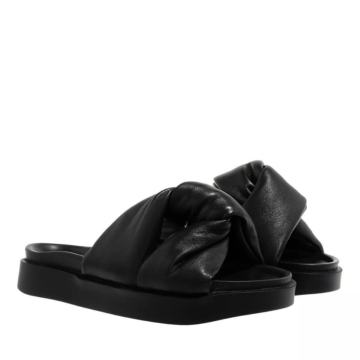 INUIKII Komfort Sandalen schwarz Slide