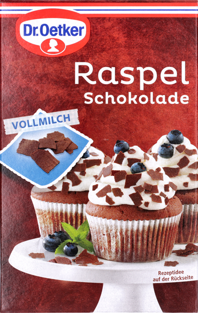 Dr. Oetker Raspel Schokolade Vollmilch