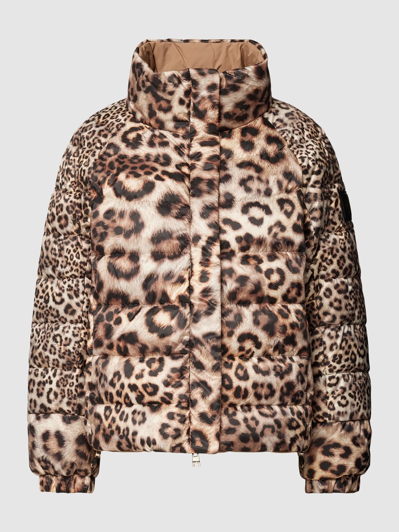 Steppjacke mit Animal-Print - 50 Jahre Jubiläumskapsel in camel