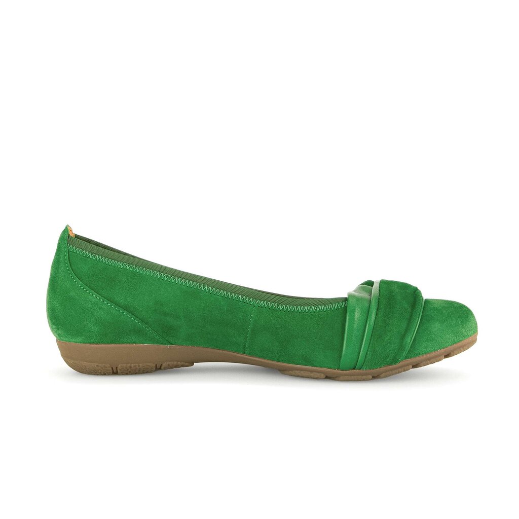 Gabor fashion Sportliche Ballerina grün
