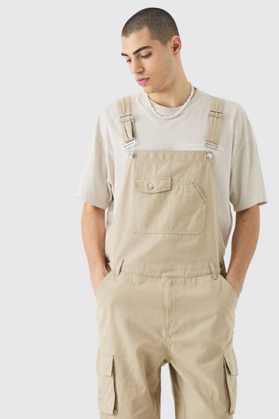 Lockere Twill Cargo-Taschen