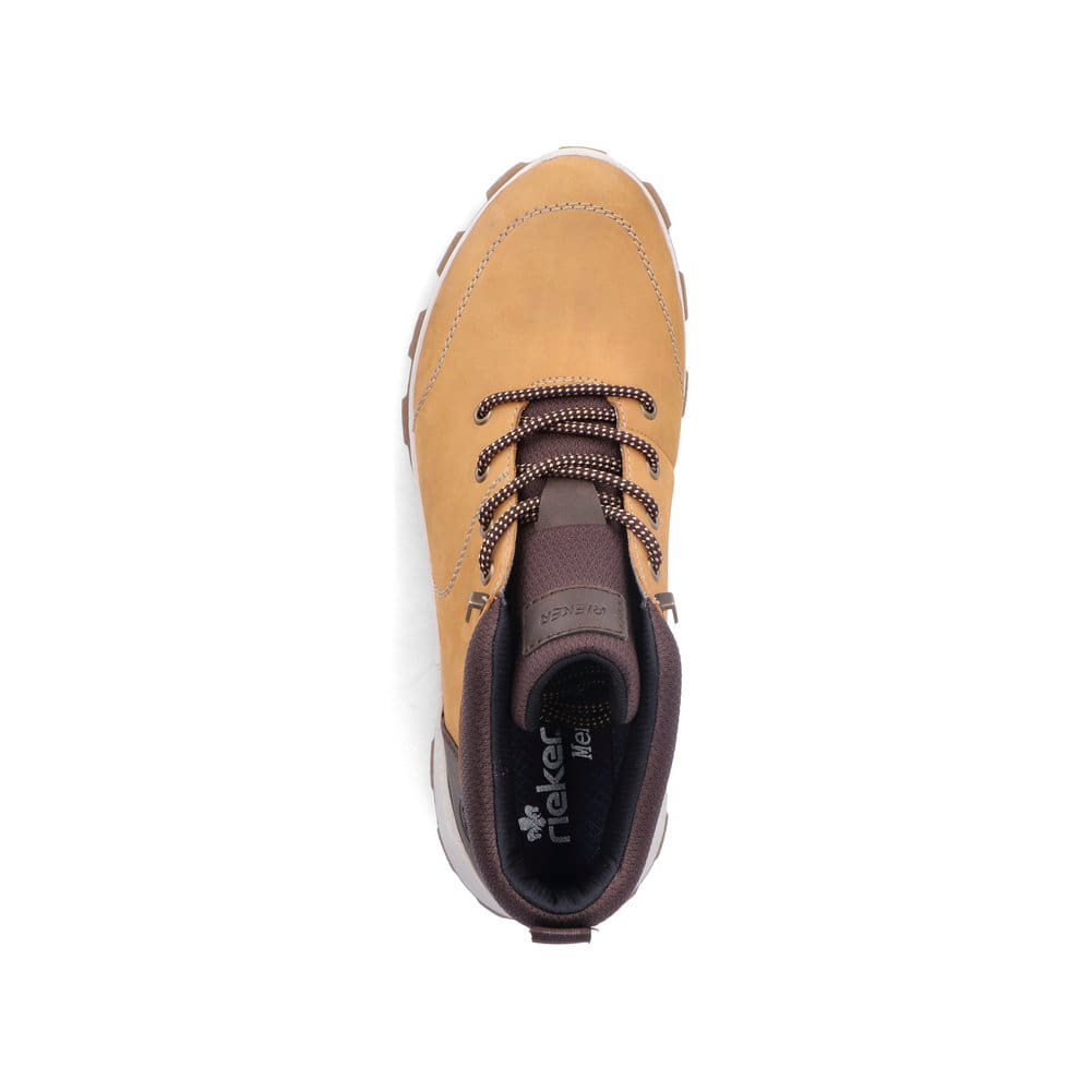 Rieker Herren Schnürschuhe goldgelb