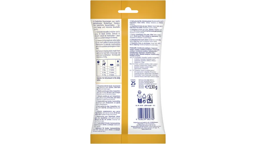 Vitakraft Hundesnack Long Lasting Chews 130 g