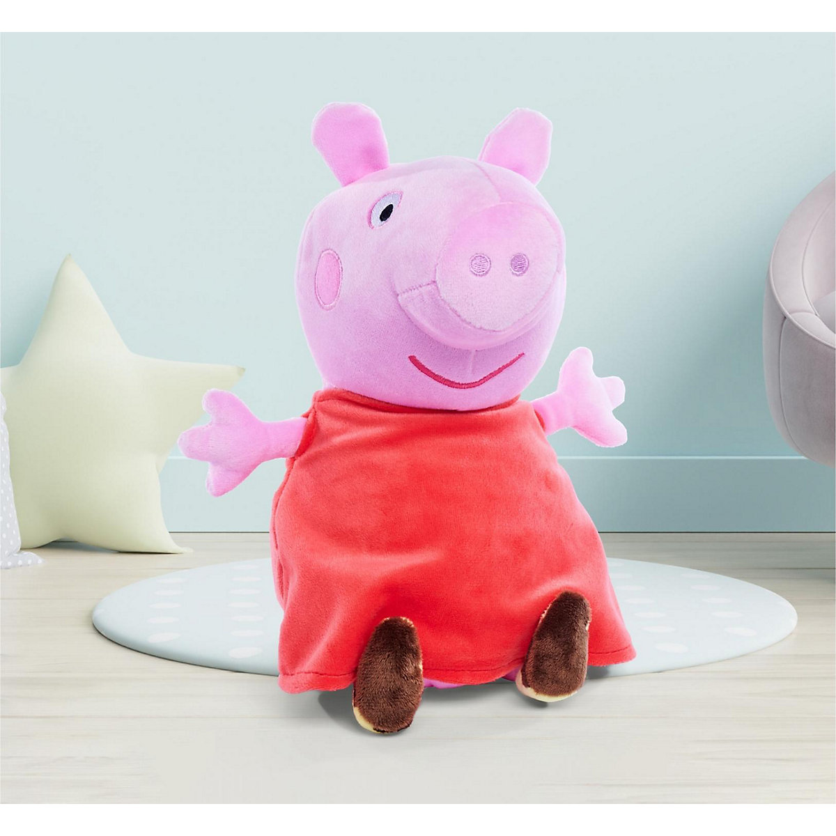 Peppa Pig Plüschfigur Peppa mit Sound, 22 cm