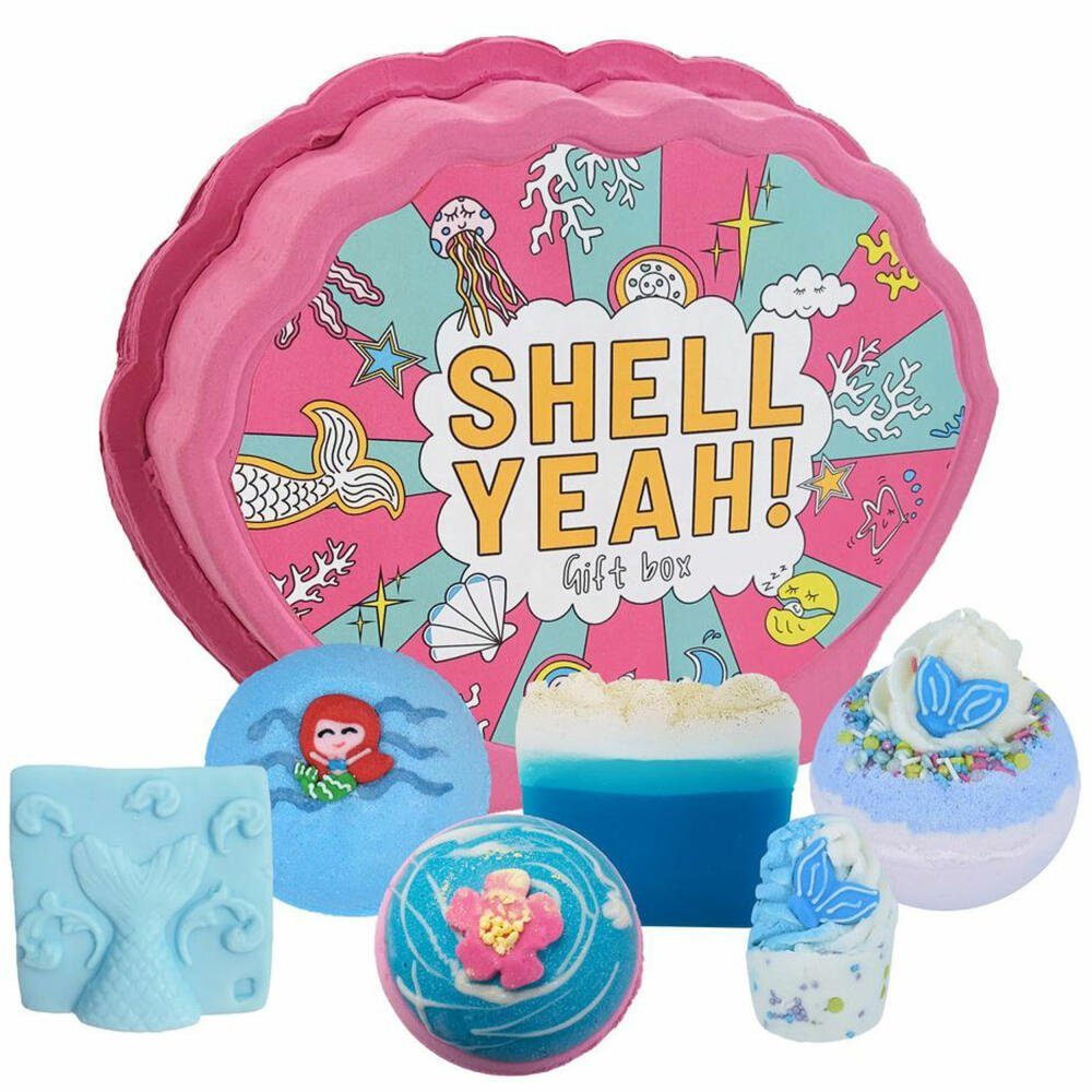 Bomb Cosmetics Pflege-Geschenkset 6-tlg. Shell Yeah Gift Pack Set, 6-tlg.