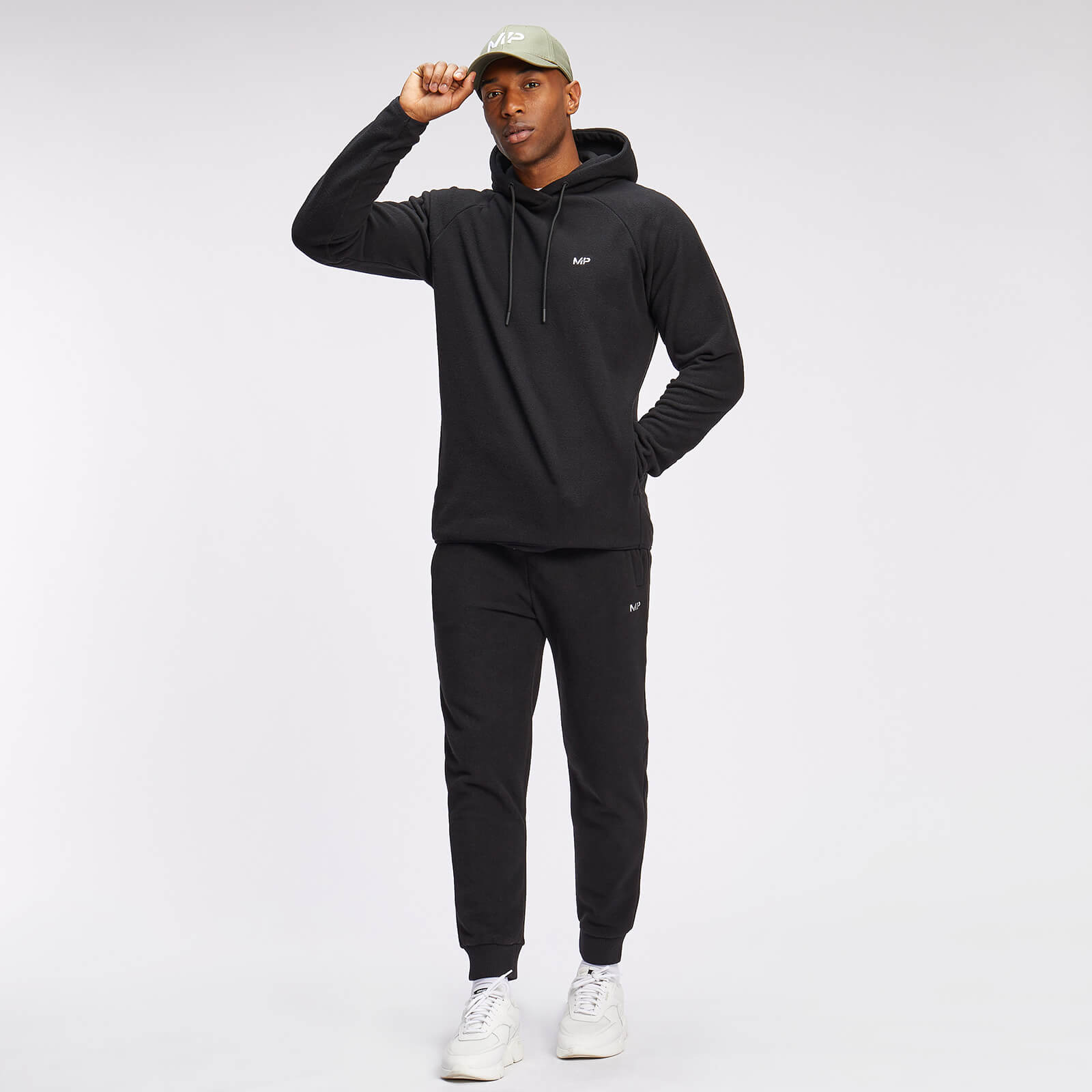 Jogging polaire MP Essentials pour hommes – Noir