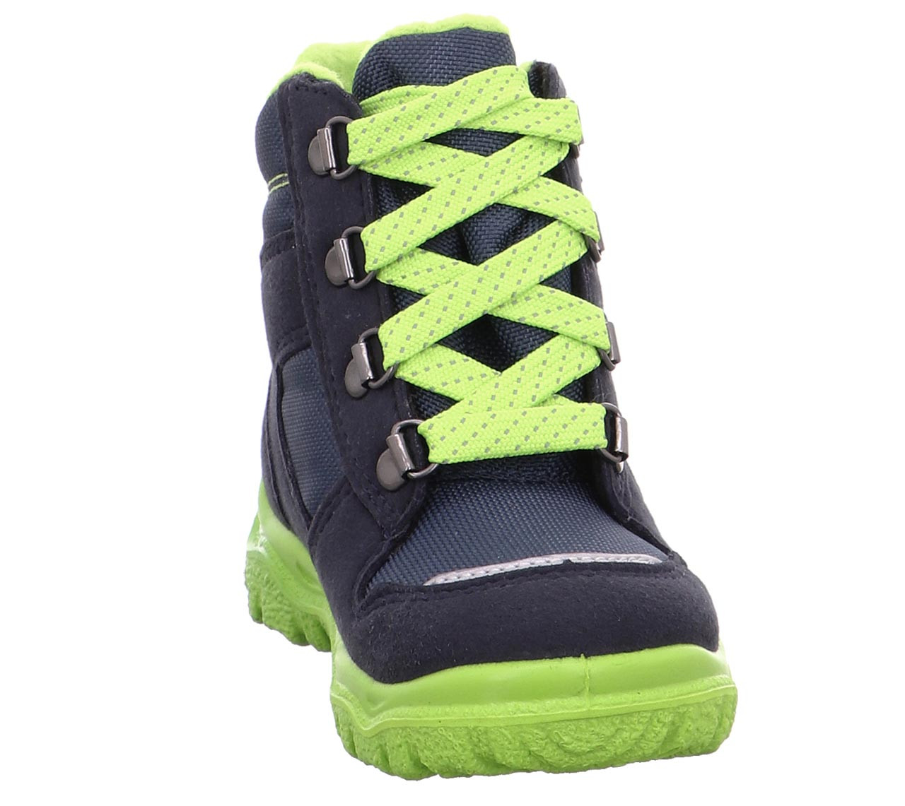 HUSKY1 - Blau/GrünBoots mit Schnürung