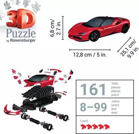 3D Puzzle Ferrari SF 90 Stradale