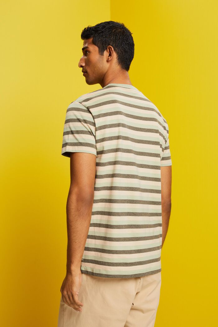 Gestreiftes T-Shirt aus Baumwolljersey