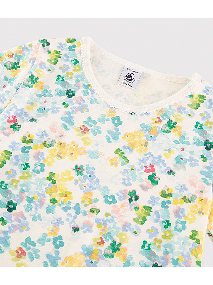 PETIT BATEAU Pyjama in Hellblau/ Grün günstig kaufen 128