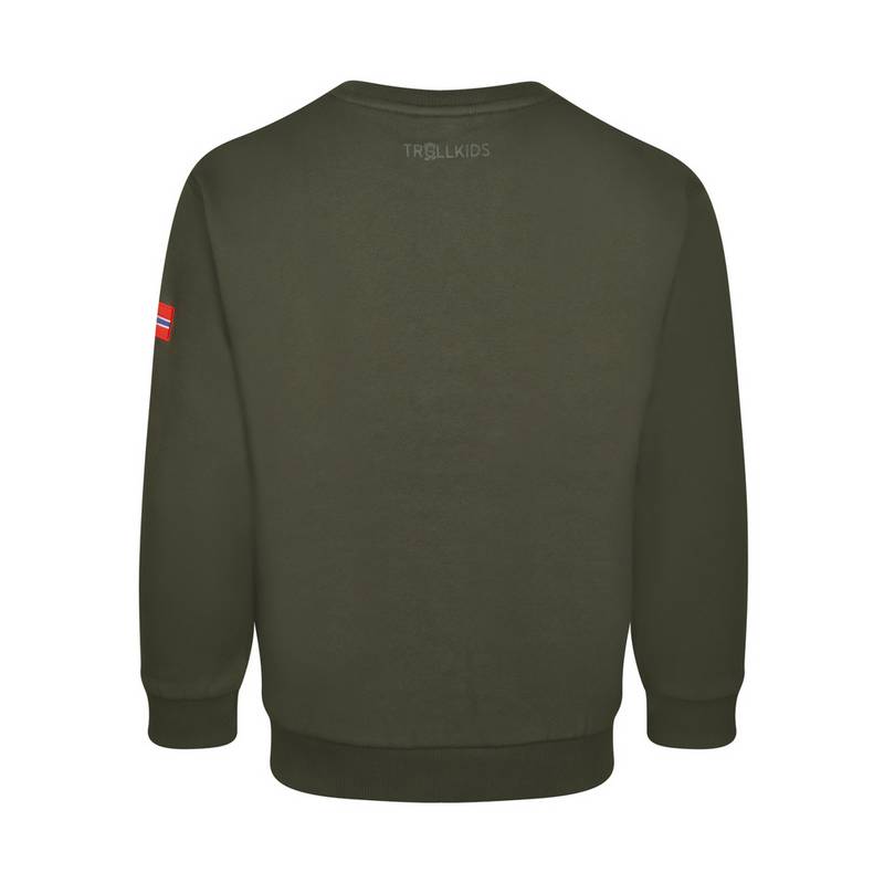 Trollkids Trolltunga Funktionssweatshirt Kinder