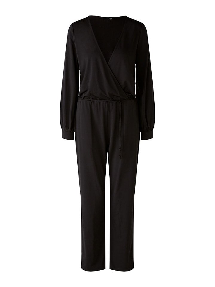 Oui Jumpsuit in Schwarz günstig kaufen