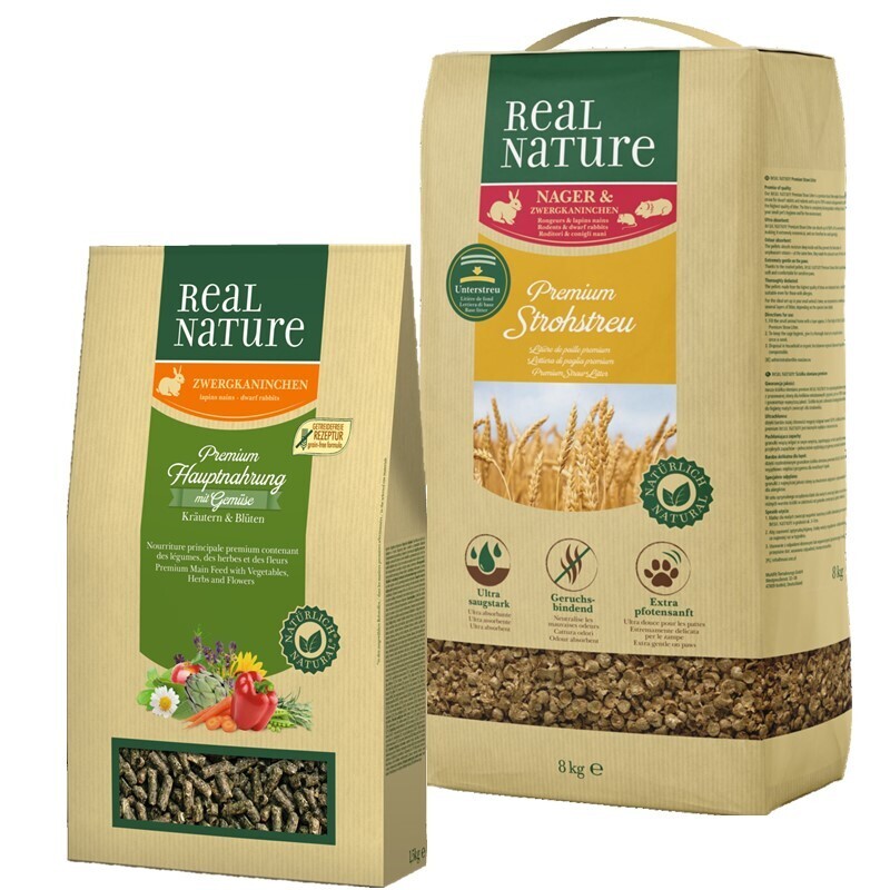 REAL NATURE Streu & Stroh REAL NATURE Nagerset