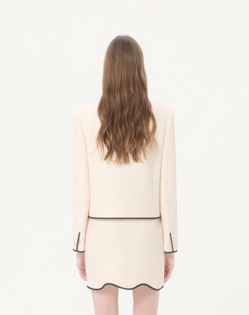Jaqueta Crepe Couture