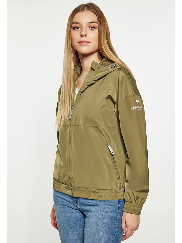 Schmuddelwedda Regenjacke in Khaki günstig kaufen