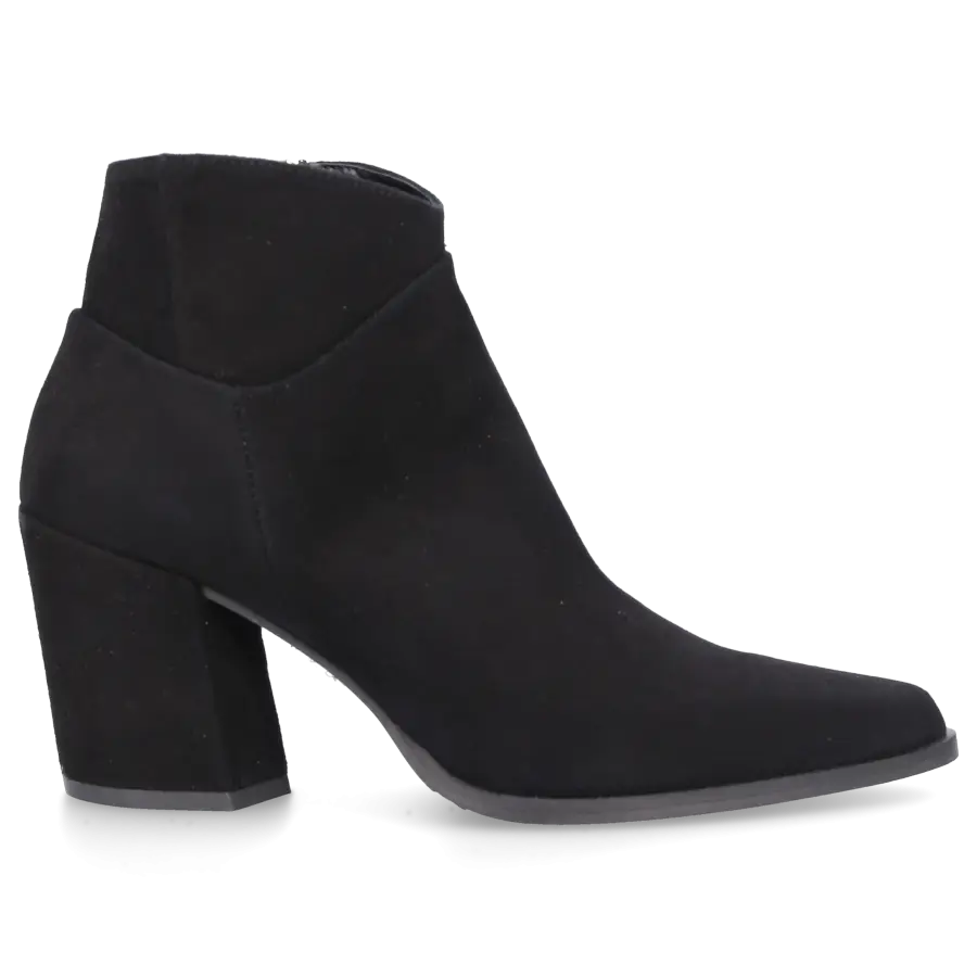 EN AVANT - Stiefeletten 3219 Veloursleder - schwarz