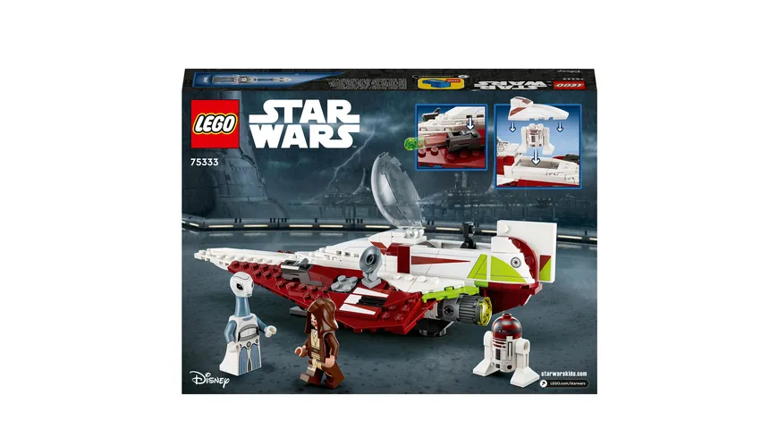 LEGO Star Wars 75333 Obi-Wan Kenobis Jedi Starfighter Set