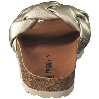 Verbenas Rai Roda Pantolette in gold