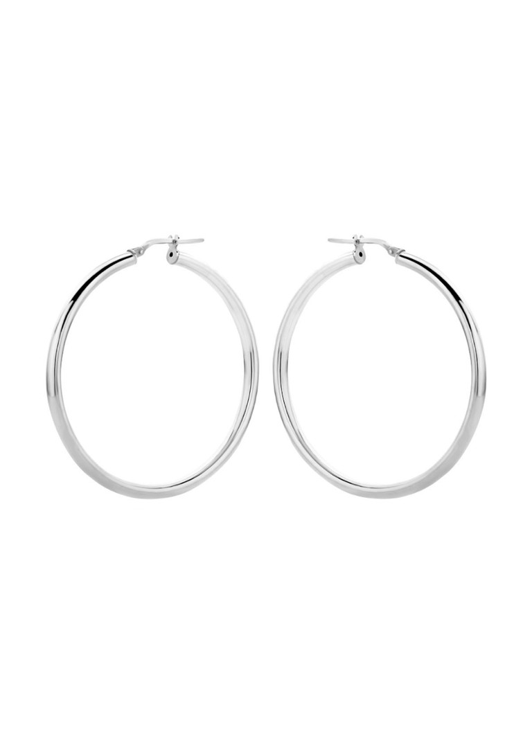 Casa Jewelry Rondinella L silver hoop earrings