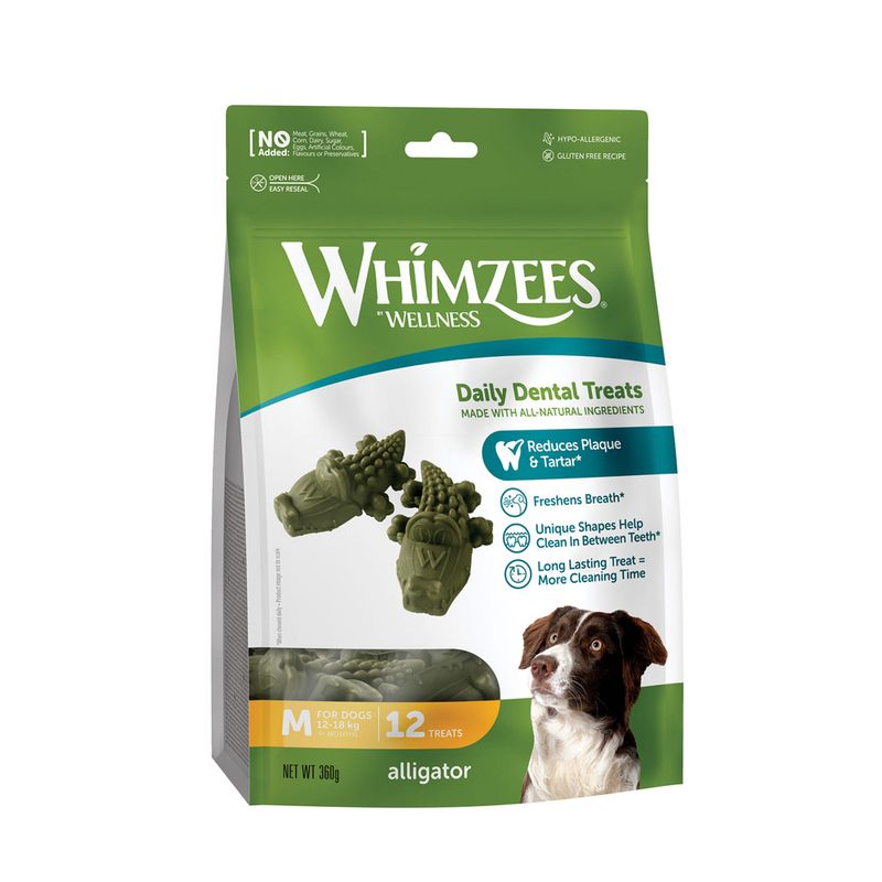 Whimzees by Wellness Alligator Snack