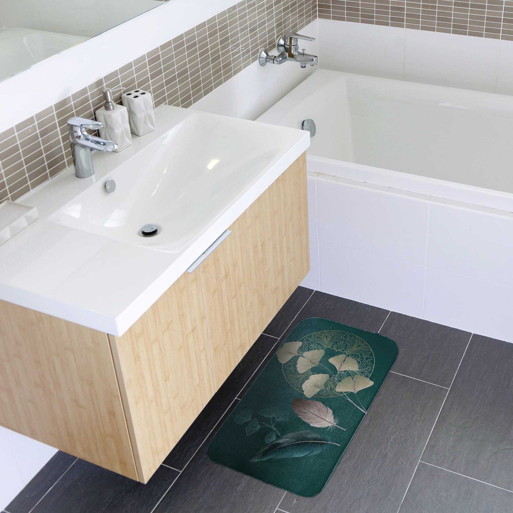 Tapis de bain Ginkgo