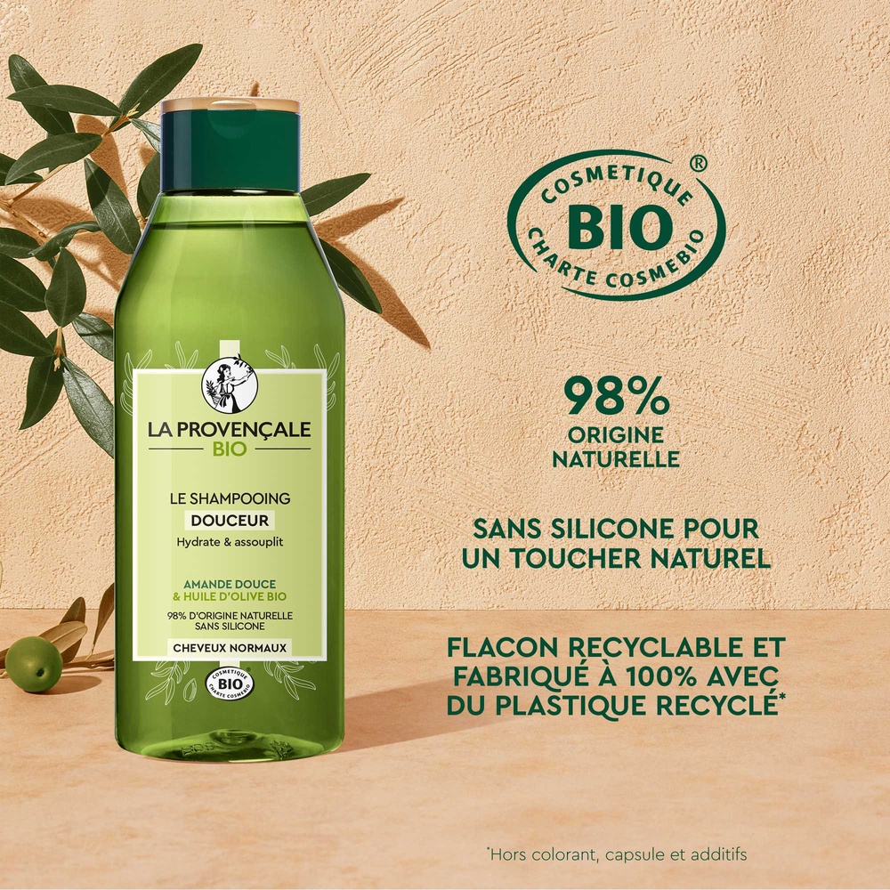 La Provençale La Provençale Le Shampooing Douceur 250ml Le Shampooing Douceur cheveux normaux certifié bio