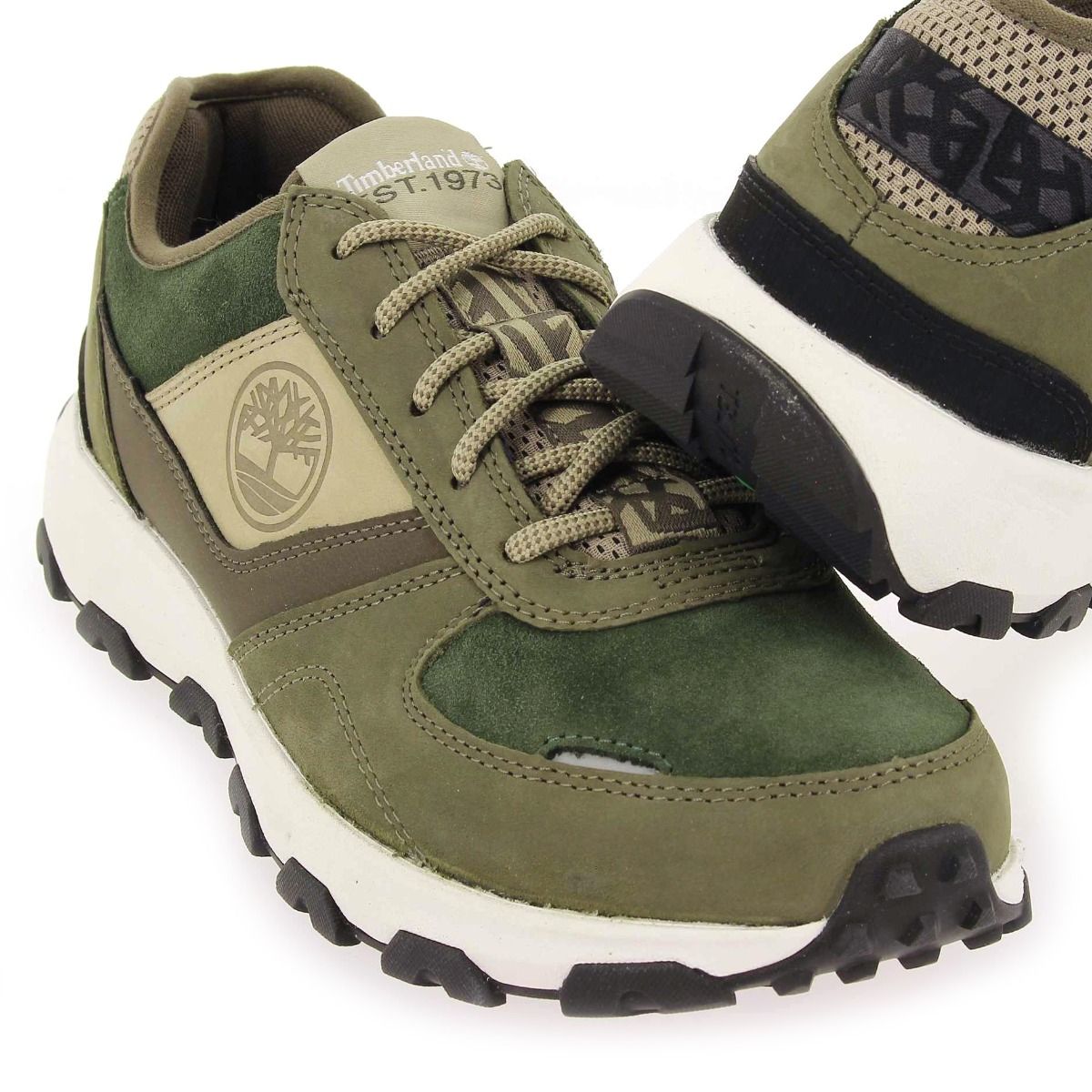 Timberland  WINSOR PARK OX - Kaki Marron