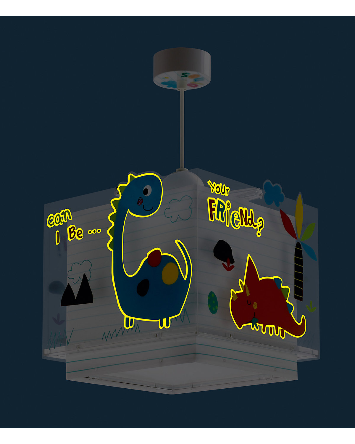 Hängelampe Dinosaurier