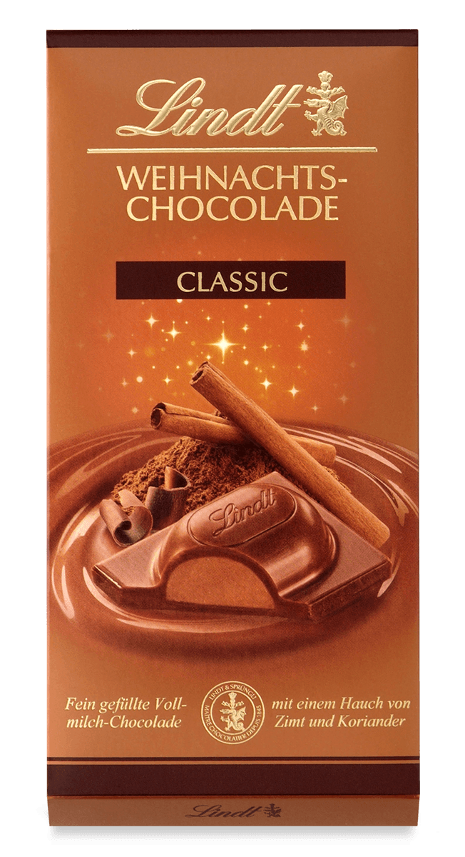 Weihnachts-Chocolade Classic, 100g