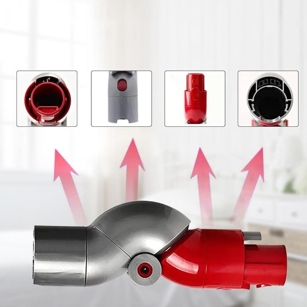 Zubehör-Set Adapter für Niedrige Reichweite für Dyson-Staubsauger V7, V8, V10, V11, Melteine, (1-tlg)