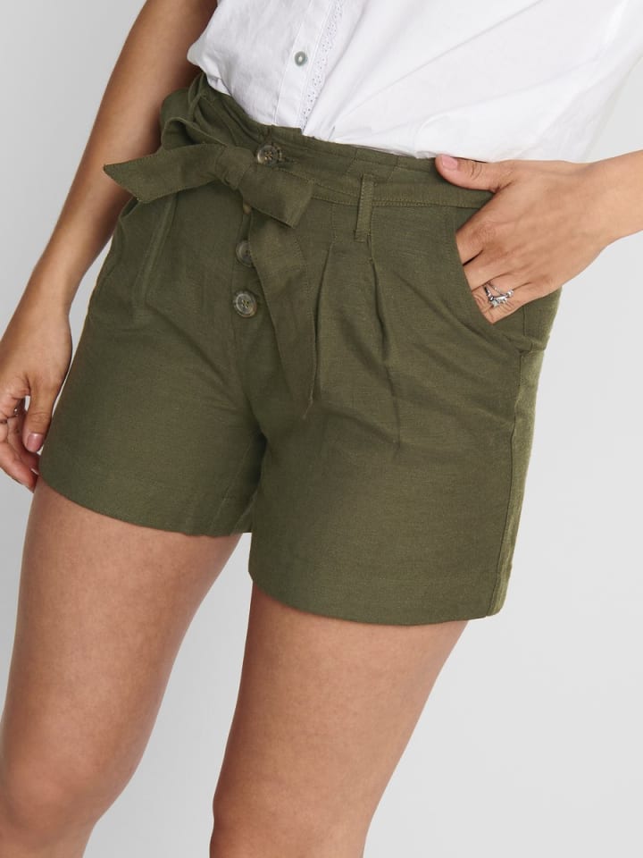 ONLY Lässige Shorts in Forest Night 1 günstig kaufen