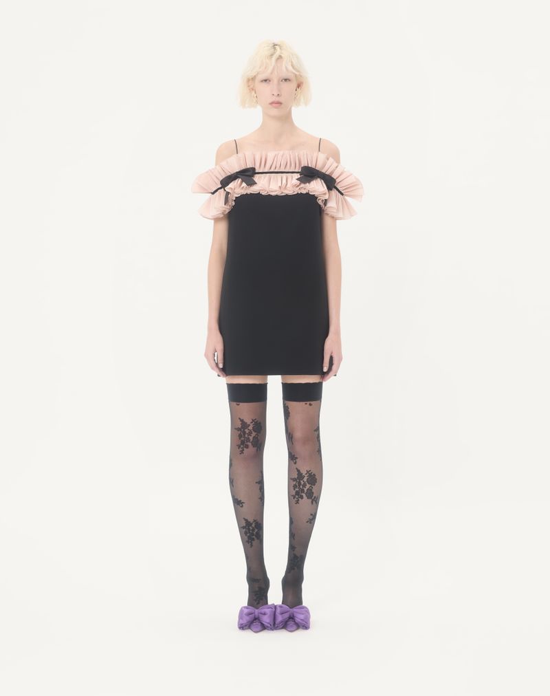 Kort Crepe Couture-kjole