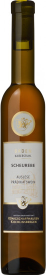 2018 Königschaffhauser Vulkanfelsen Scheurebe Auslese *JB* edelsüß 0,375 L - Winzergenossenschaft Königschaffhausen-Kiechlinsbergen