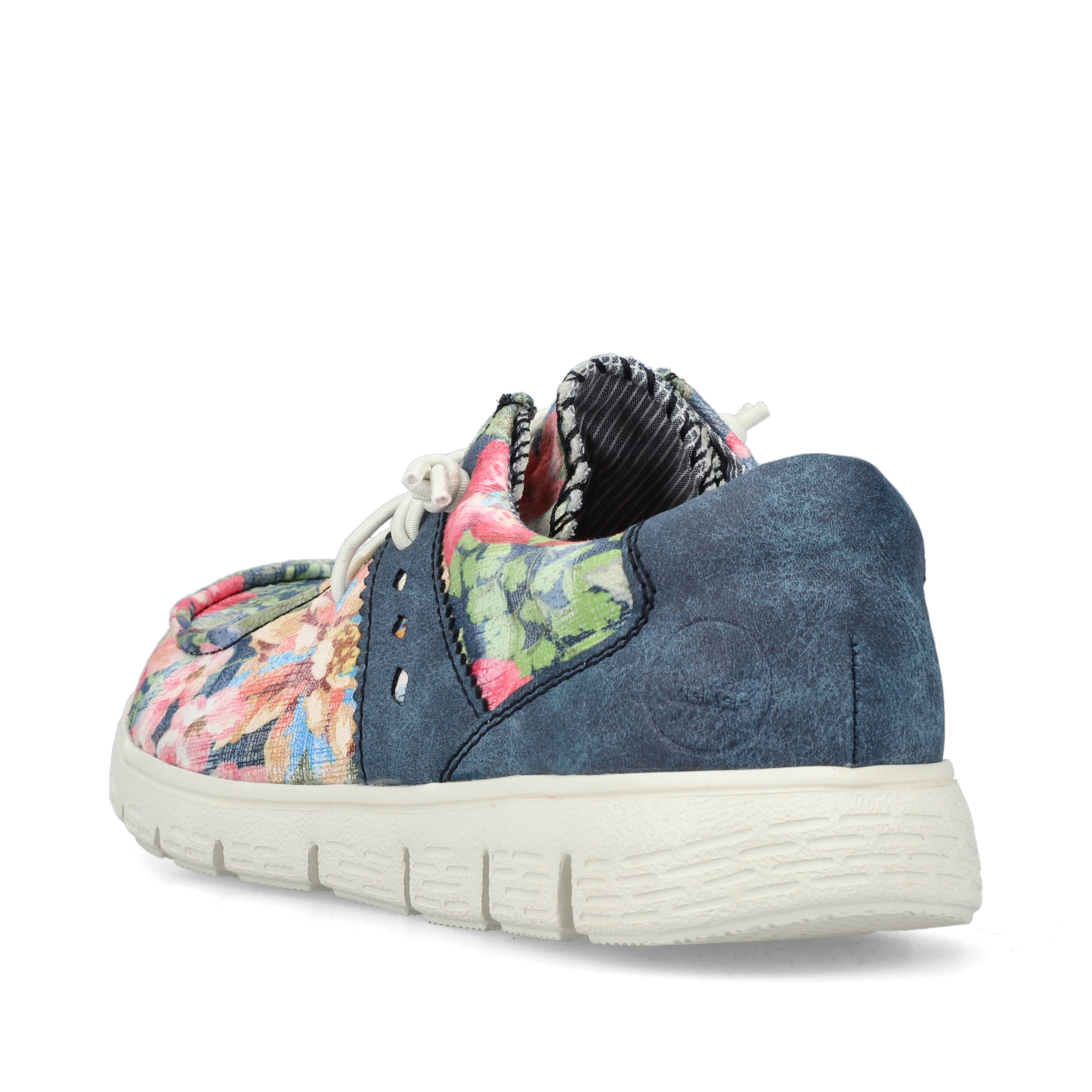 Rieker Damen Slipper multi-denimblau
