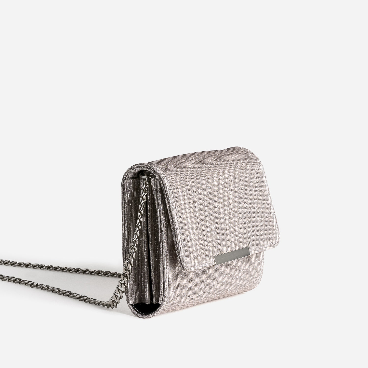 Sac à main TEXTO beige pailleté