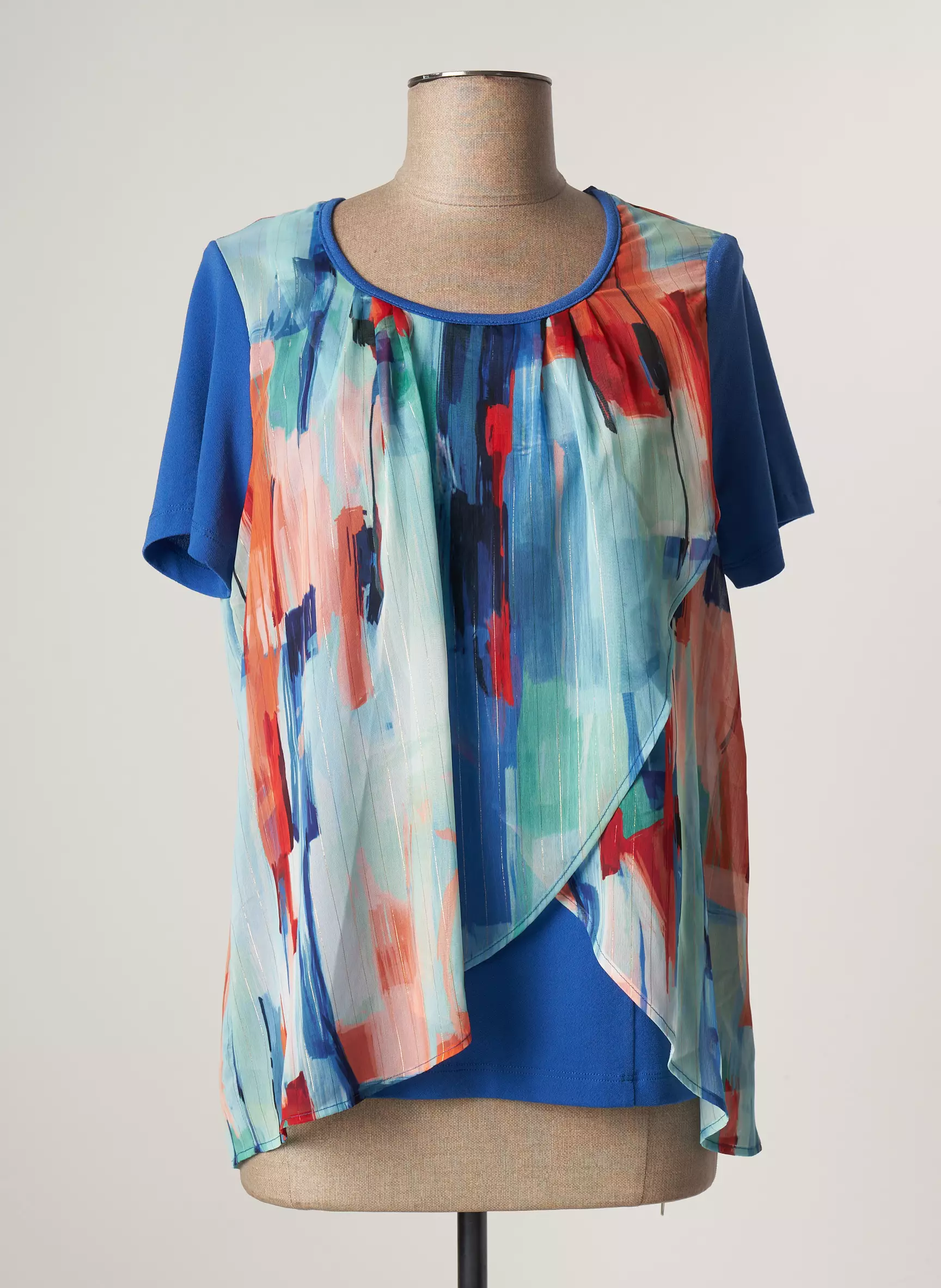 Guy Dubouis Tshirts Femme couleur bleu