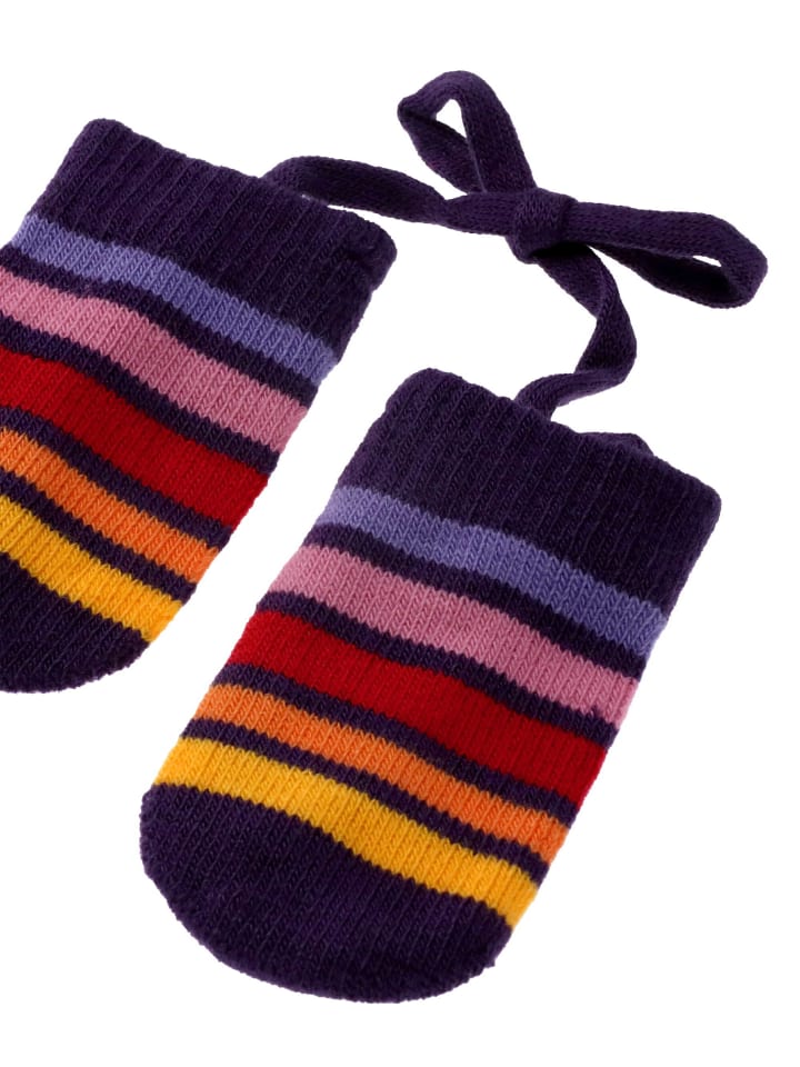 Villervalla Handschuhe Herbst, Winter in lila günstig kaufen onesize