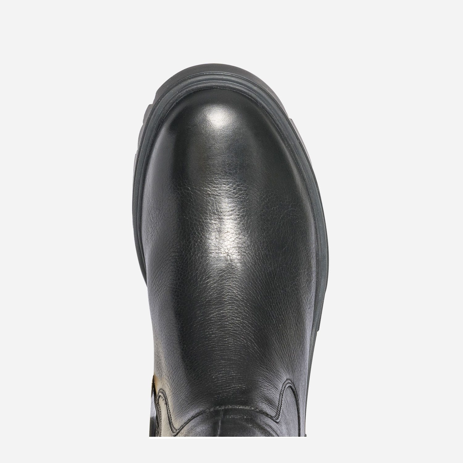 Botte CAPRICE noire en cuir