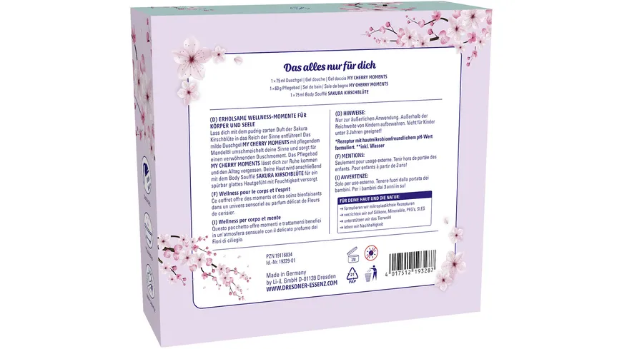 Dresdner Essenz My Cherry Moments Geschenkpackung