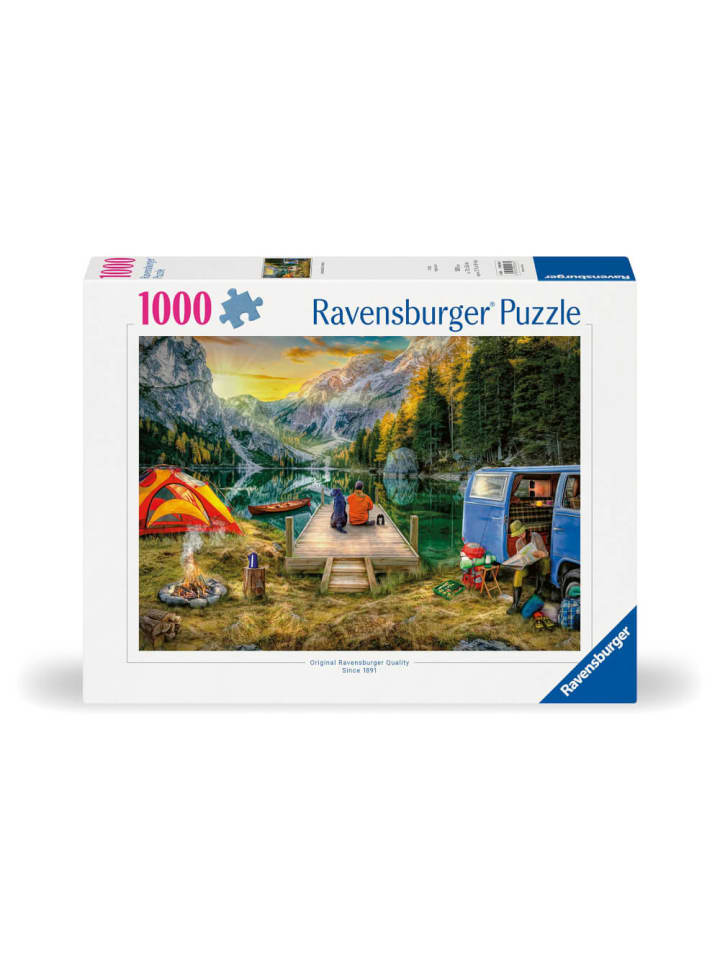 Ravensburger Puzzle Campingurlaub, 1000 Teile, ab 14 Jahre günstig kaufen onesize