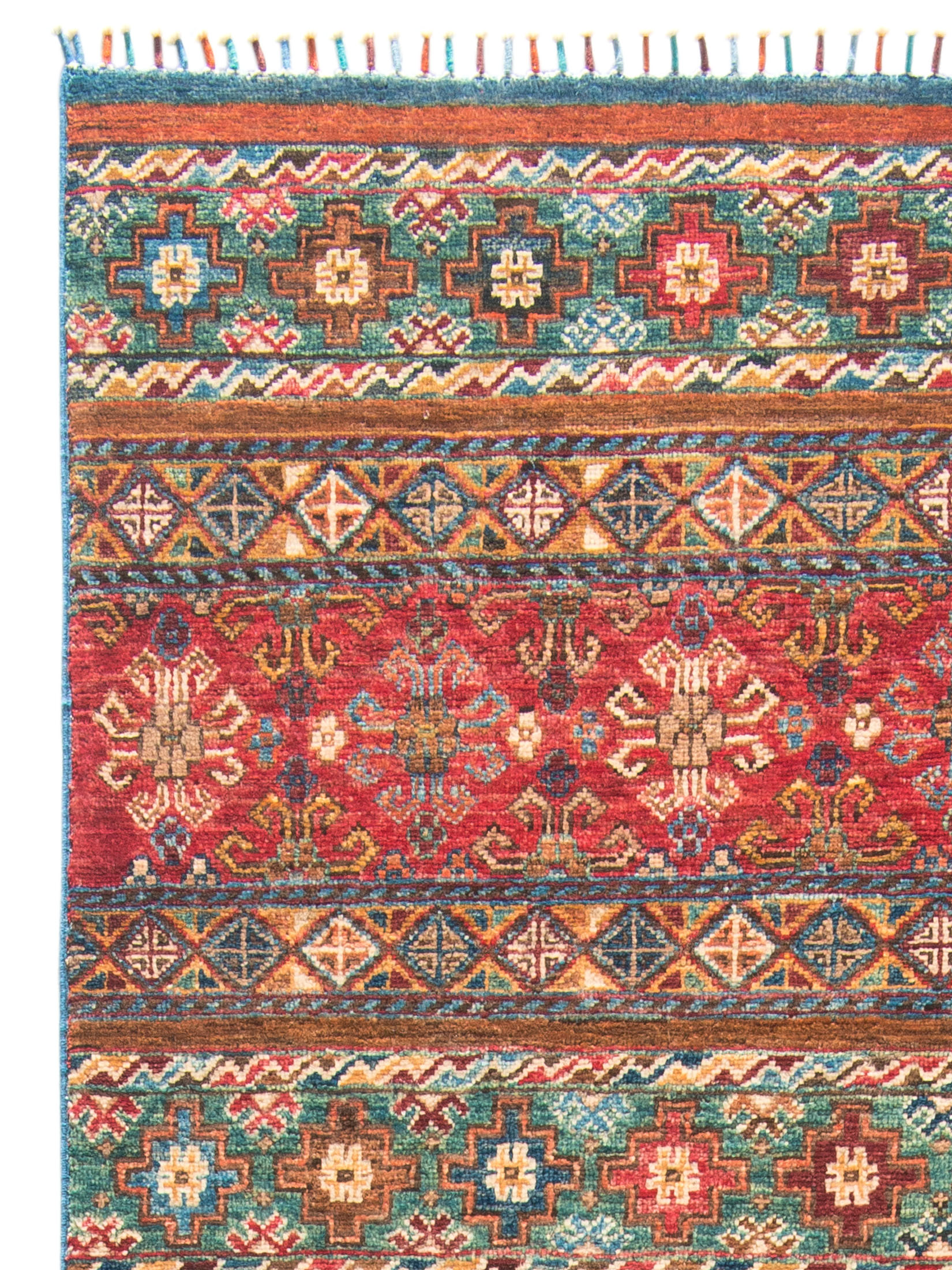 Chobi Schal ca. 77 x 306 cm, Unikat / Einzelstück