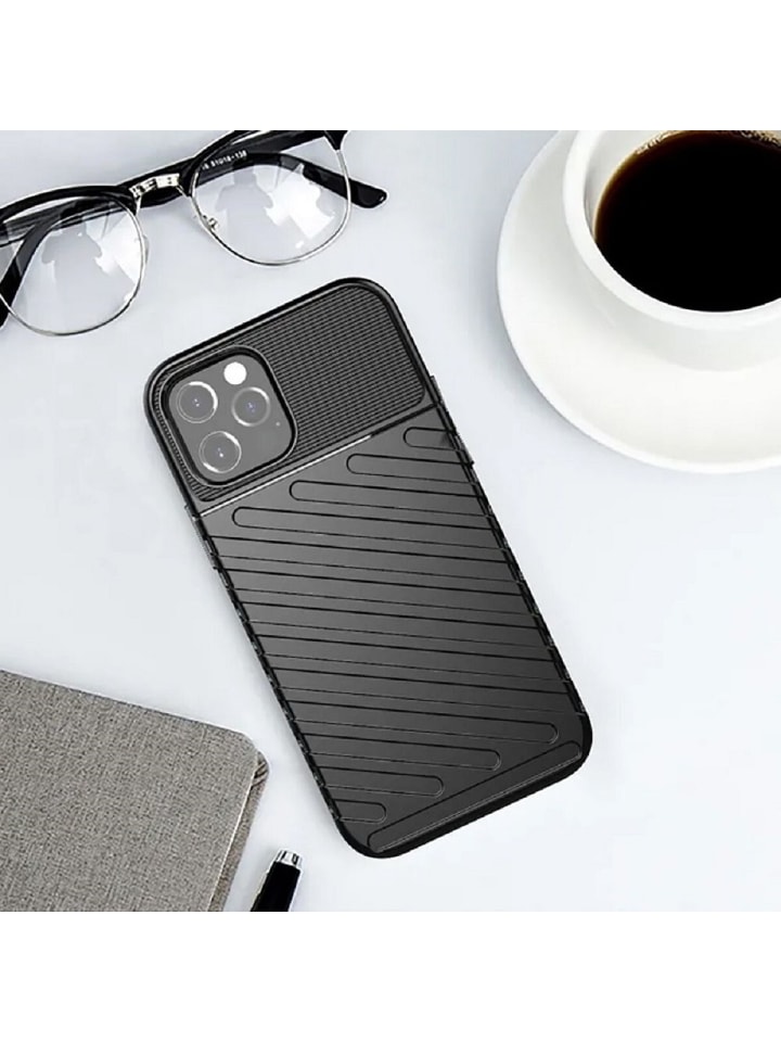 COFI 1453 Gepanzerte Thunder Bumper Handy Hülle kompatibel  Samsung Galaxy in Schwarz günstig kaufen S
