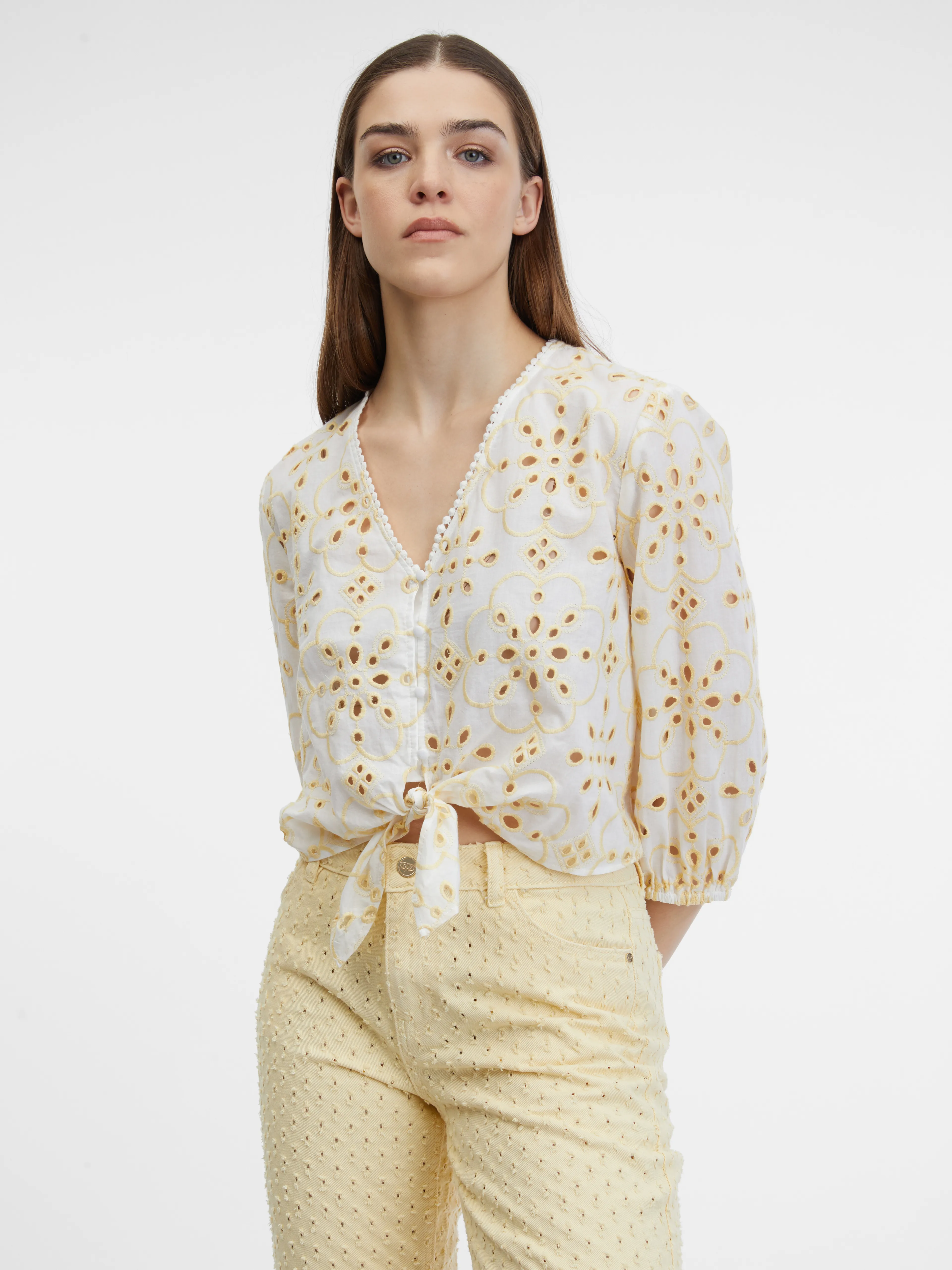 Gelbe Damenhose ORSAY