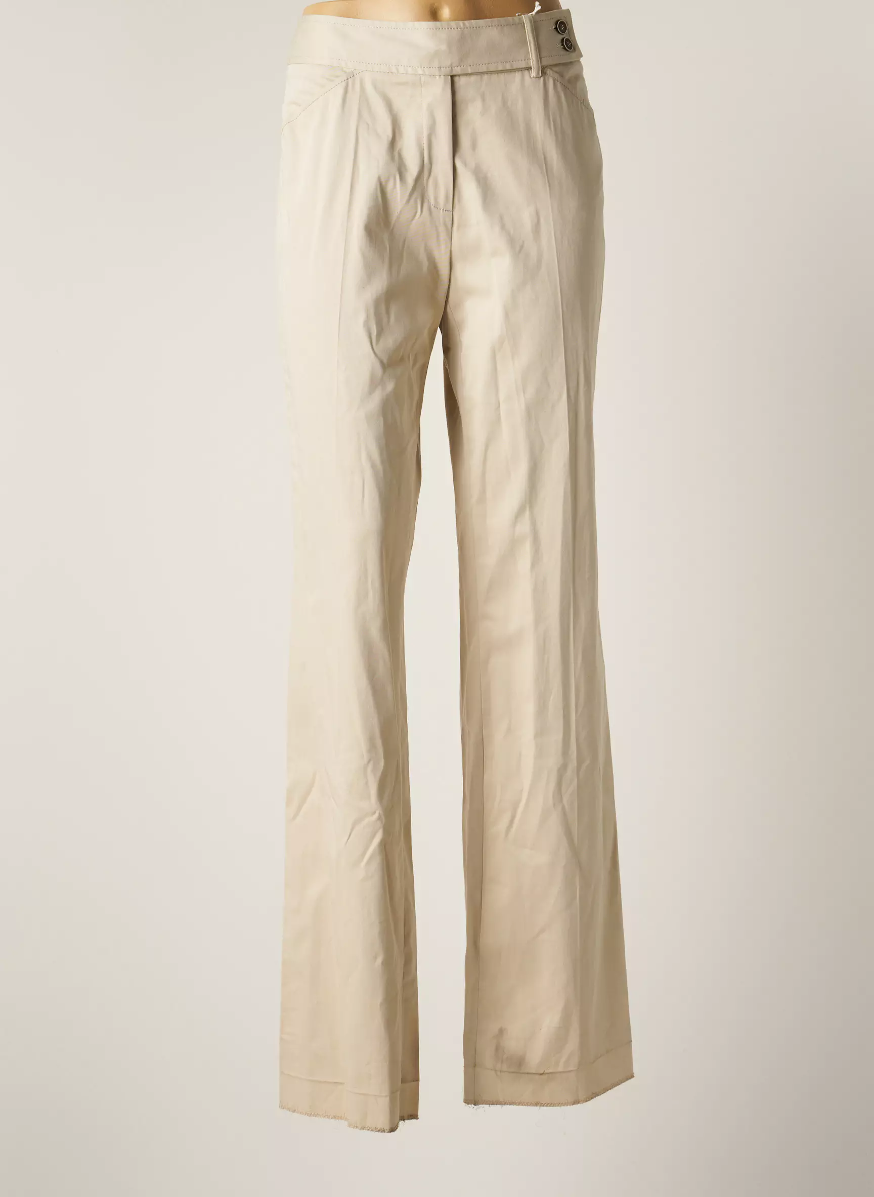 Gerard Darel Pantalons Chino Femme couleur beige