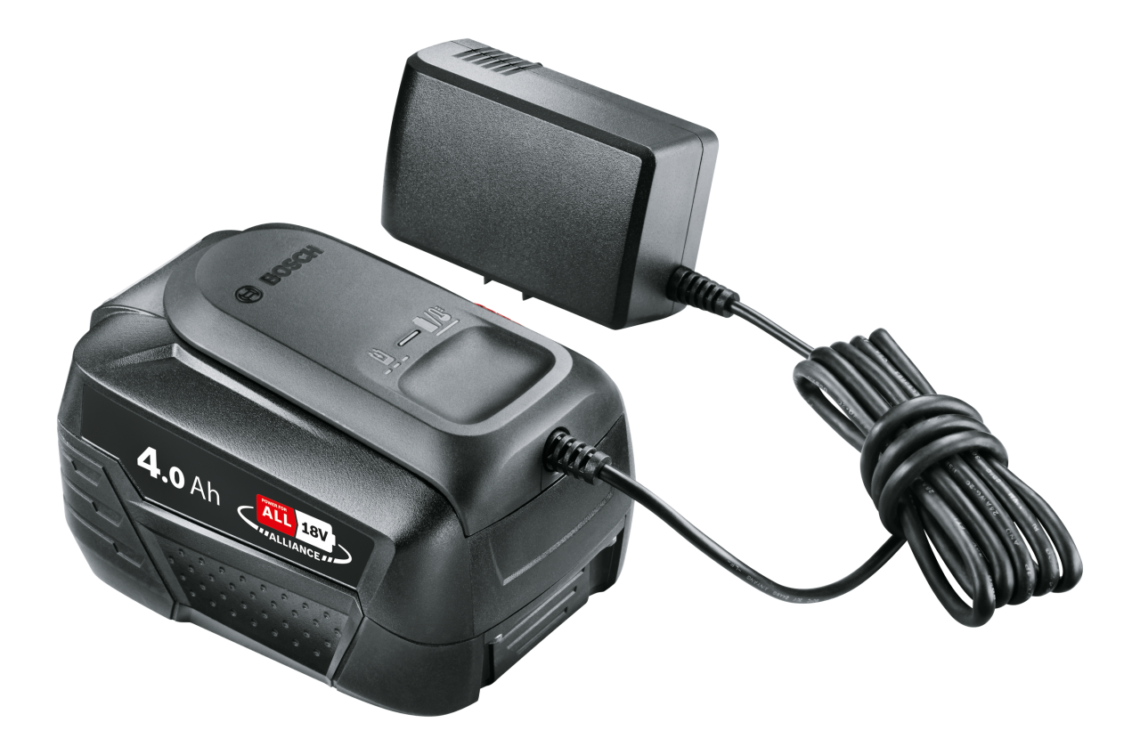 Starter Set 18V (4.0Ah + AL18V-20) - 1 x 4,0-Ah-Akku | Ladegerät