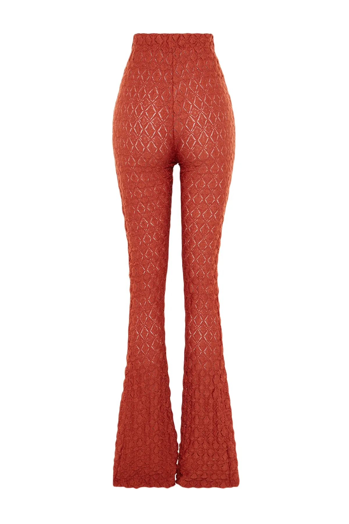 Trendyol Collection  Braune Strickhose TBESS23PL00005